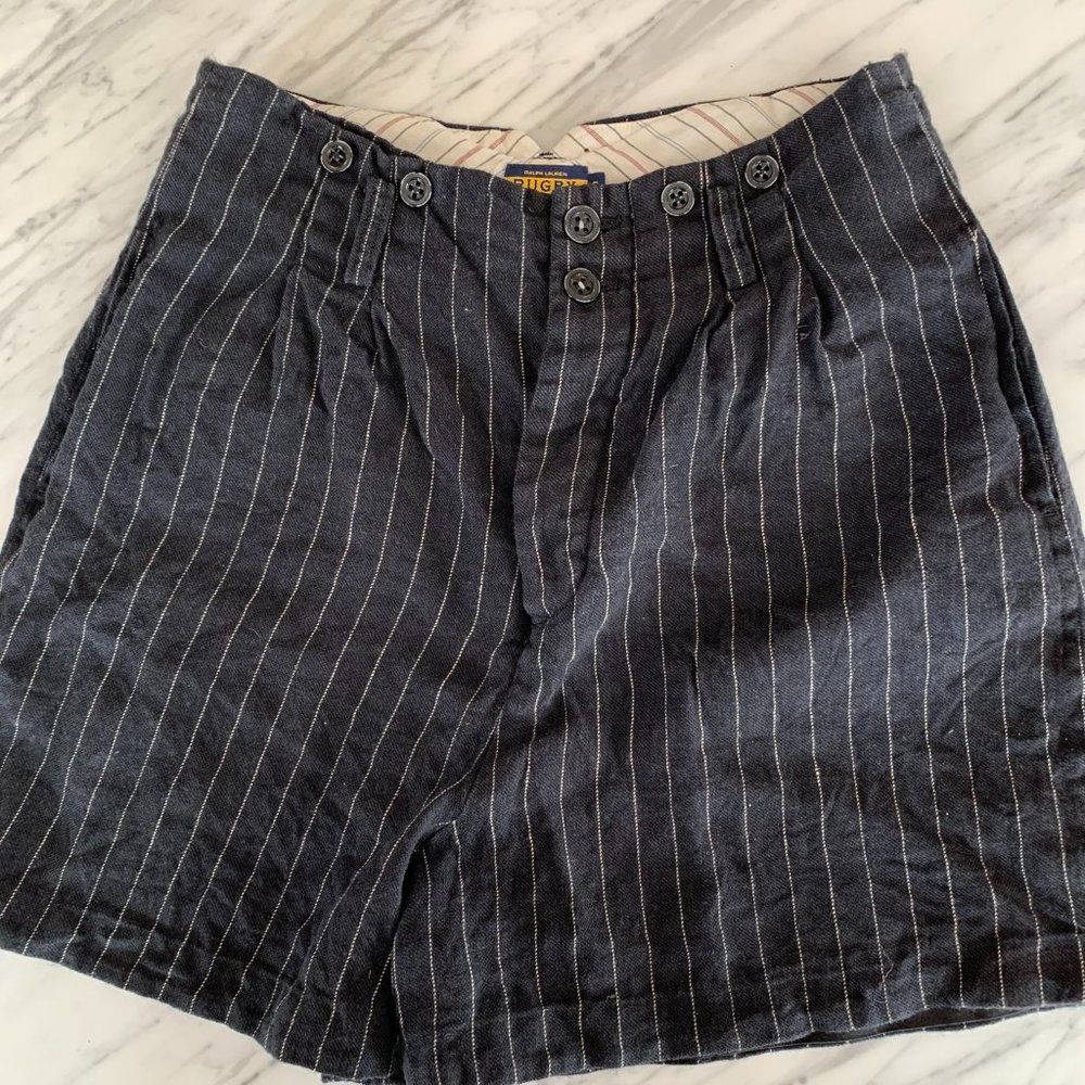 Rugby Pinstripe Shorts